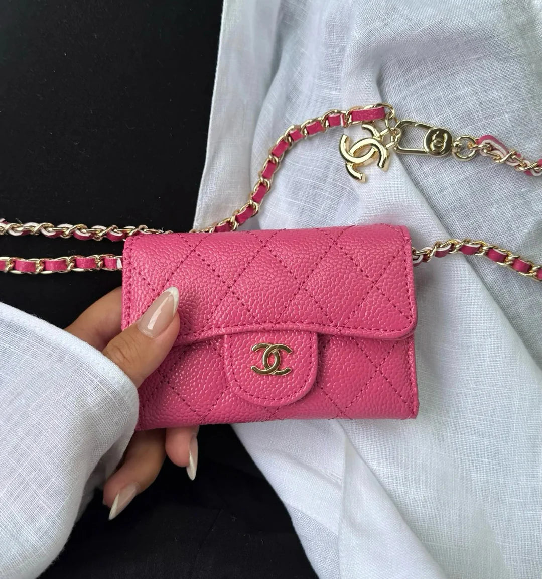 Mini Sac Chanel Rose