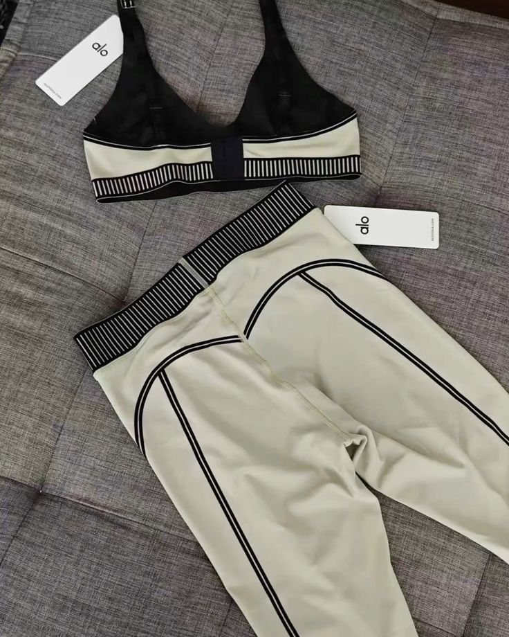 Ensemble alo Airlift Suit Up Vert Clair