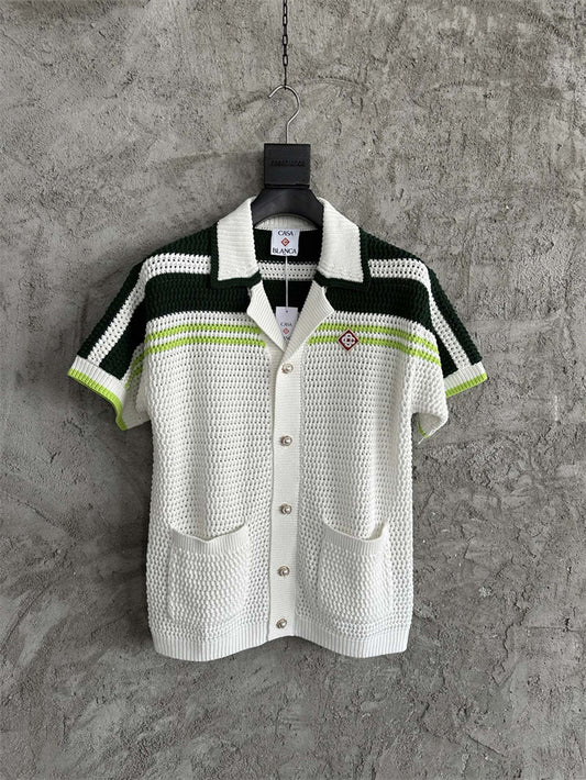 Ensemble Casablanca Cotton Blanc/Noir/Vert