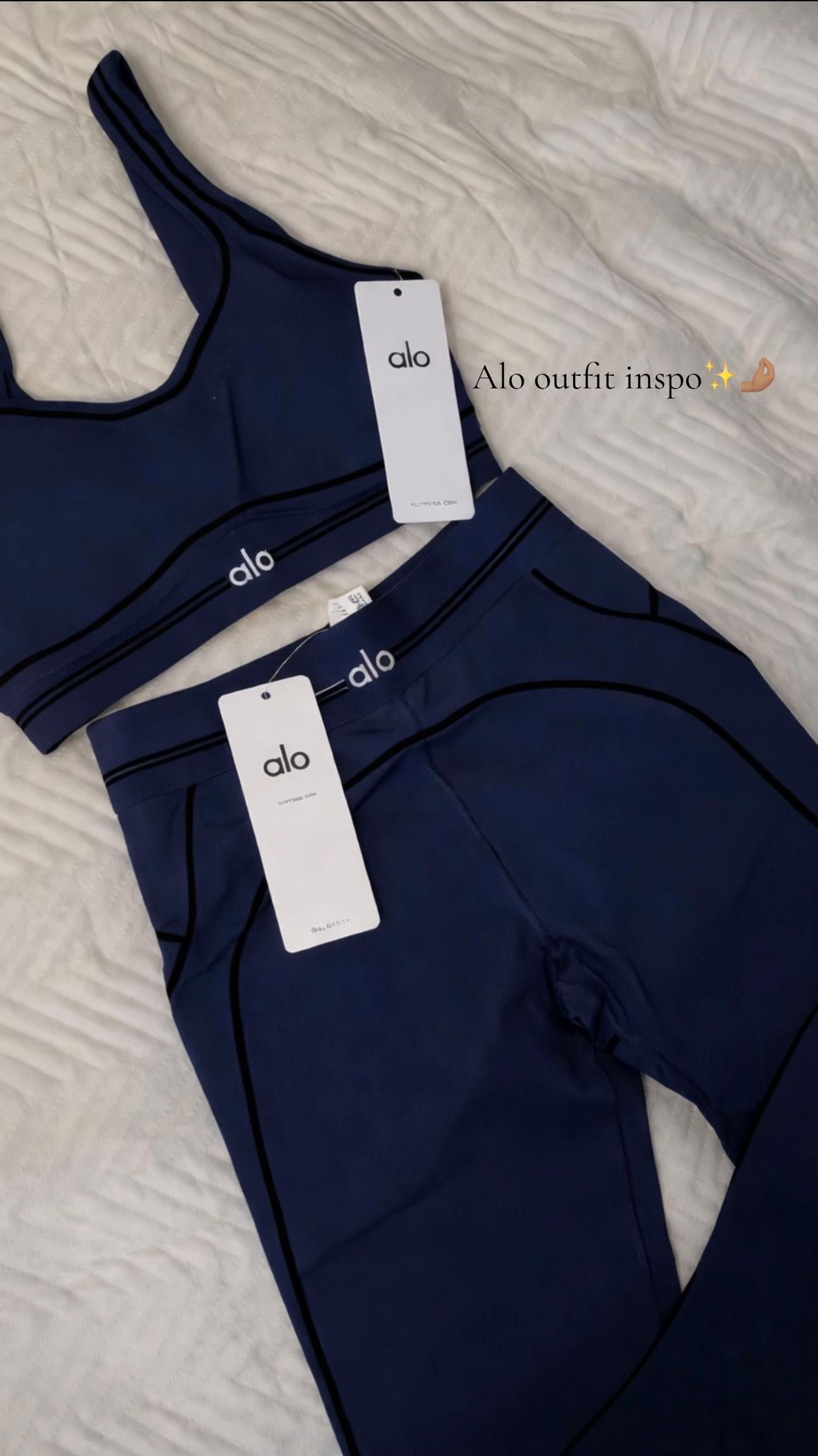 Ensemble Alo Bleu Marine