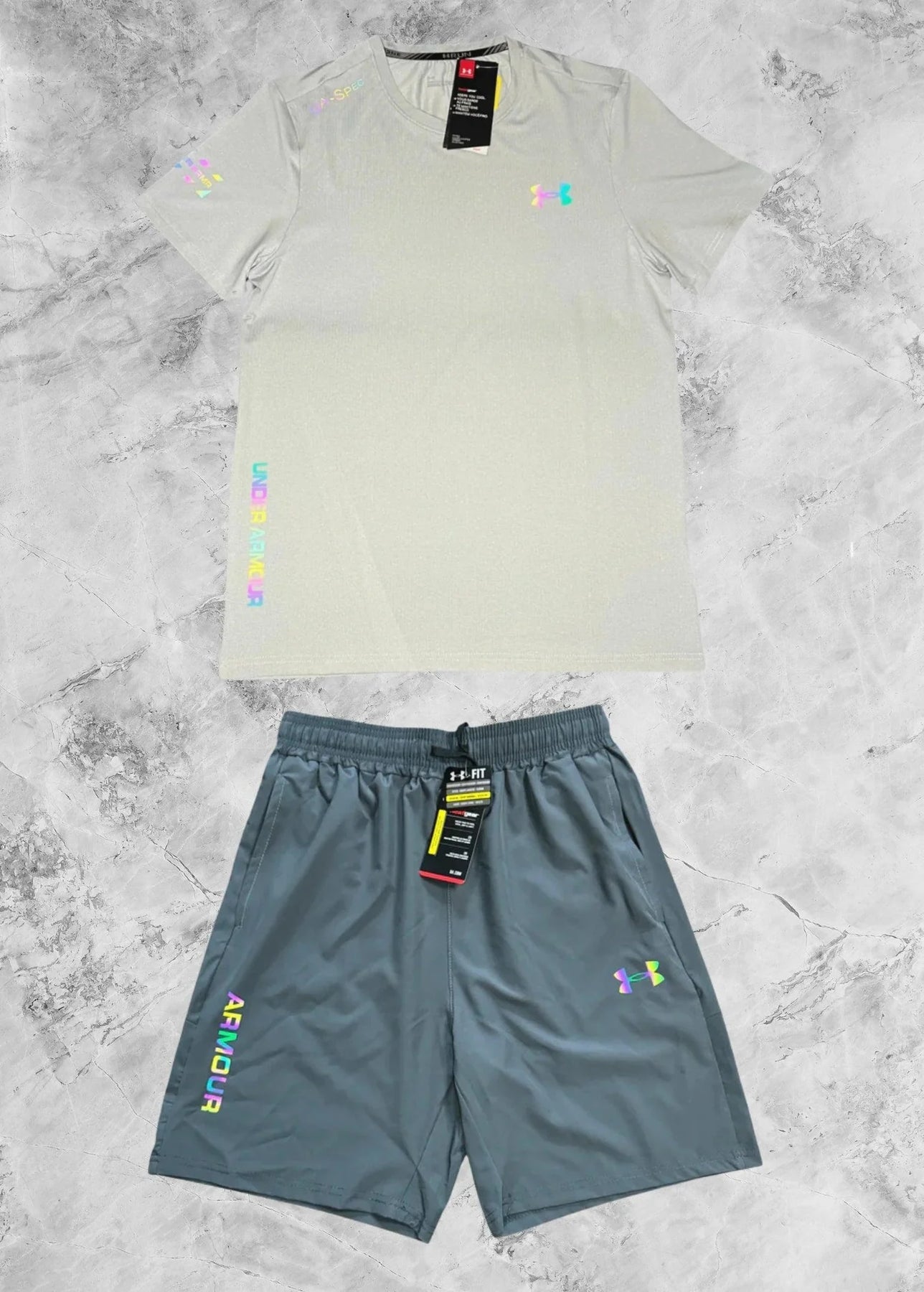 Ensemble Under Armour Gris
