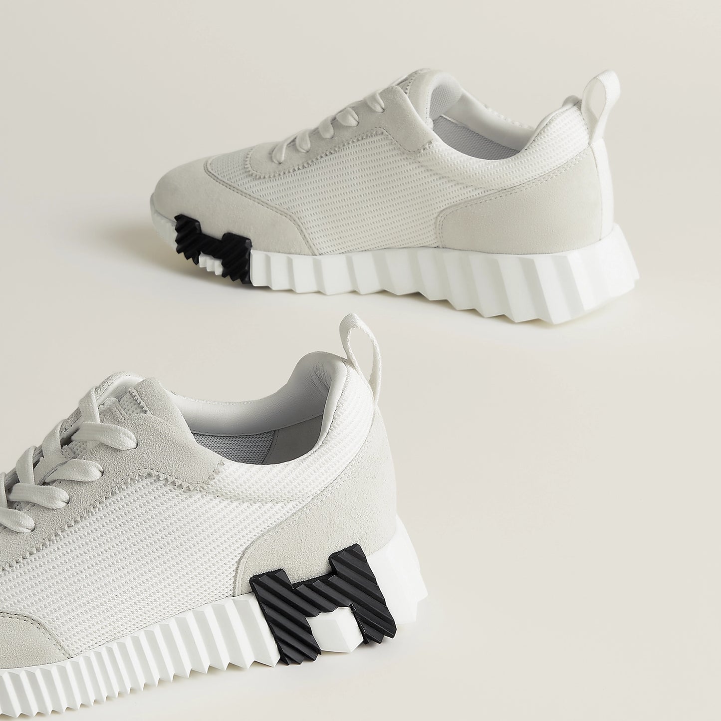 Hermès Bouncing Blanc/Noir