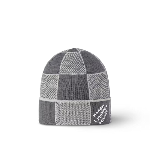 Bonnet LV Damier Heritage Gris