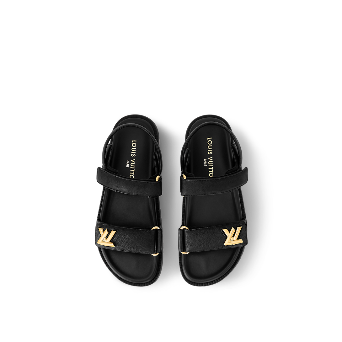 Sandales LV Noir