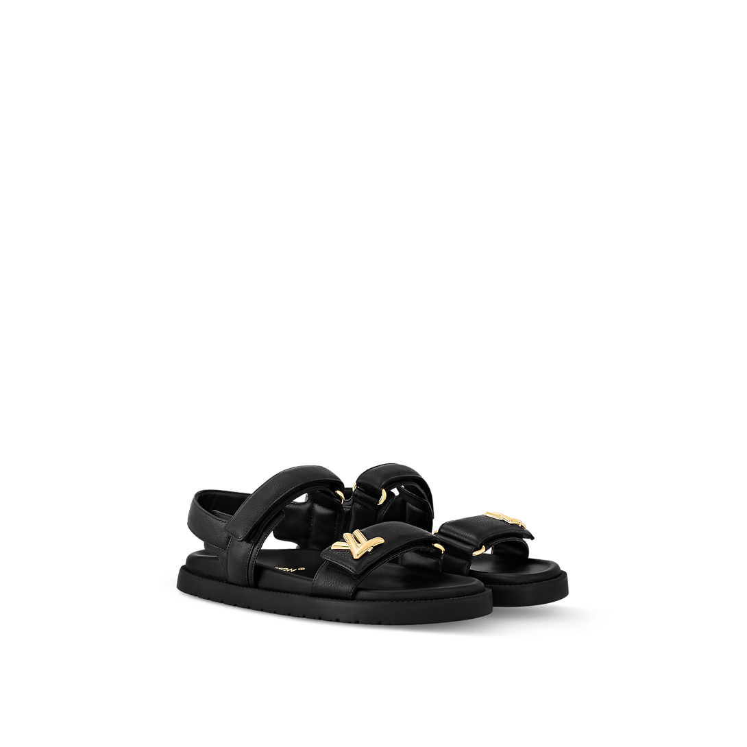 Sandales LV Noir