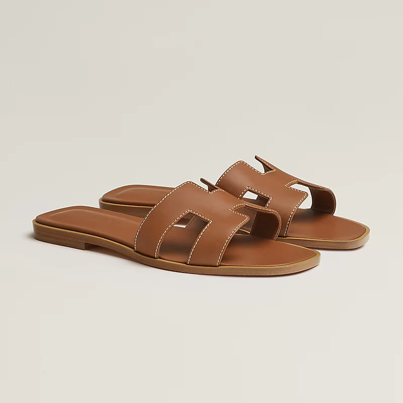 Claquettes Oran Gold