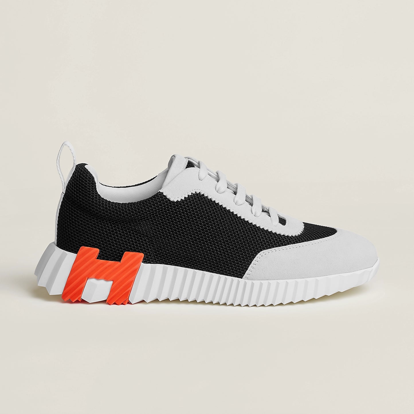 Hermès Bouncing Noir/Blanc/Orange