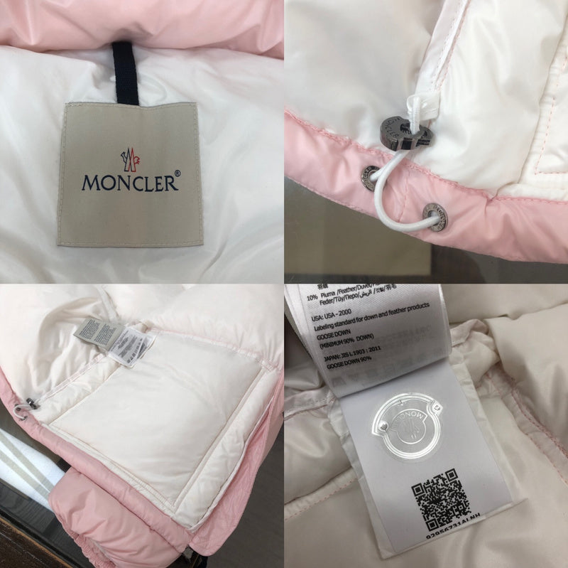 Doudoune Moncler Abbaye Rose