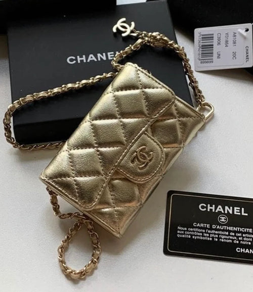 Mini Sac Chanel Doré