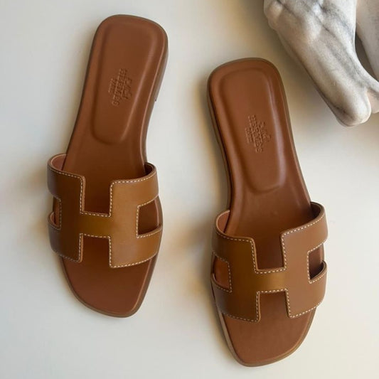 Claquettes Oran Gold