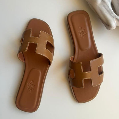 Claquettes Oran Gold