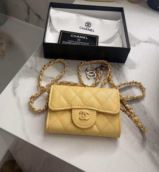 Mini Sac Chanel Jaune