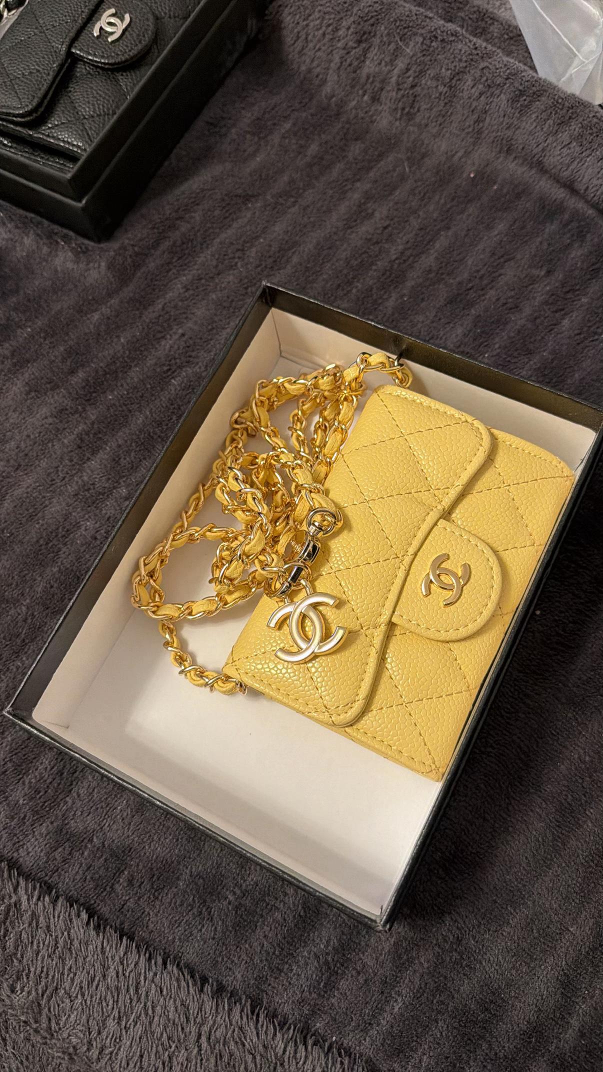Mini Sac Chanel Jaune