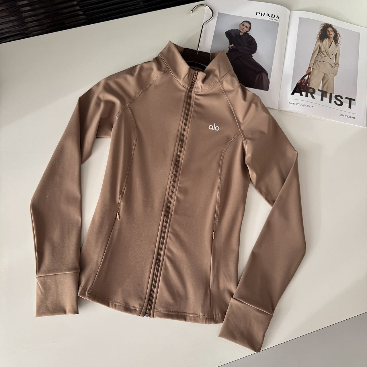 Gilet alo Marron