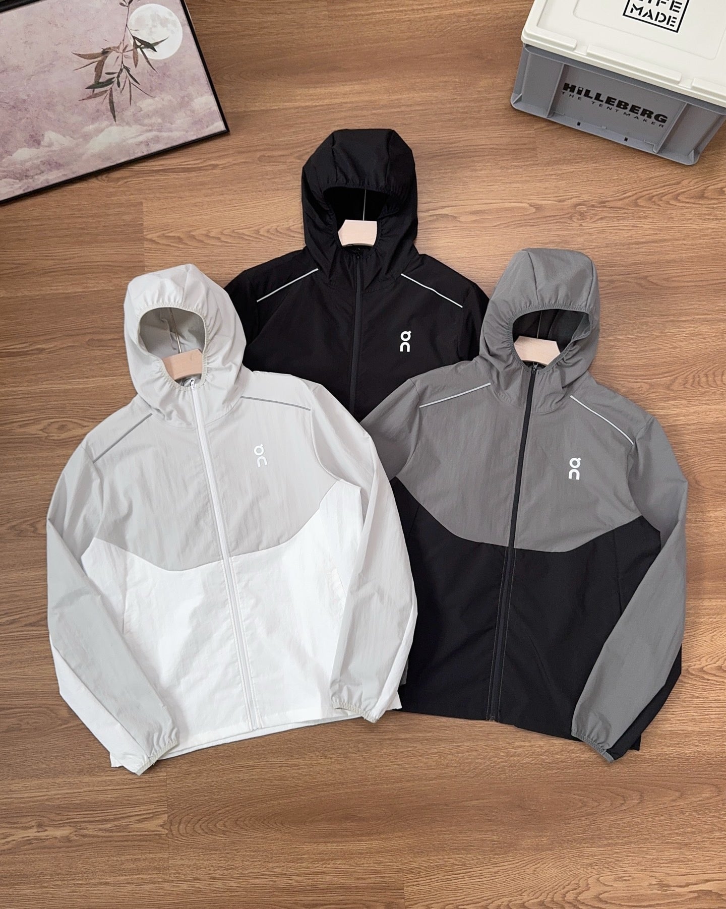 Veste ON Running Grise