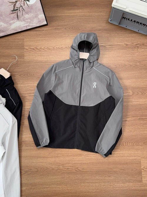 Veste ON Running Grise
