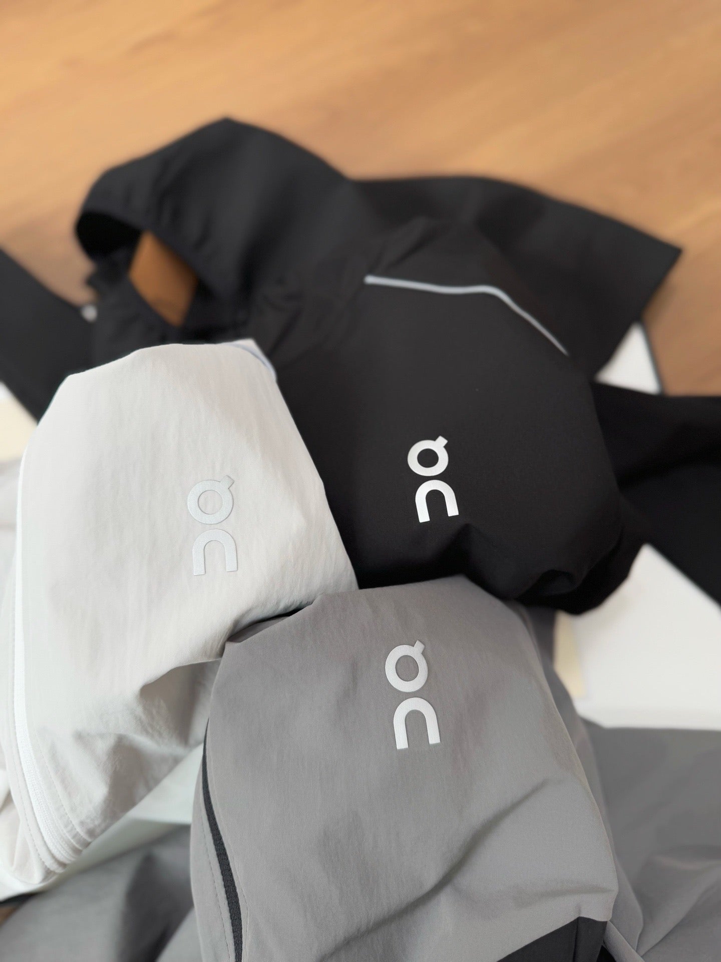 Veste ON Running Grise