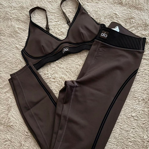 Ensemble alo Airlift Suit Up Marron