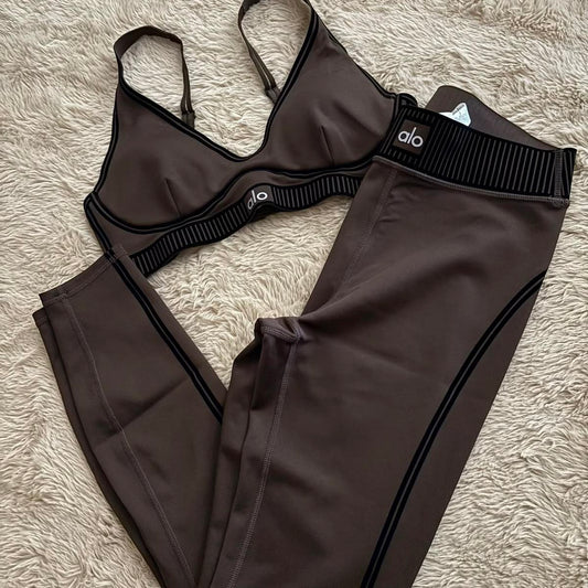Ensemble alo Airlift Suit Up Marron