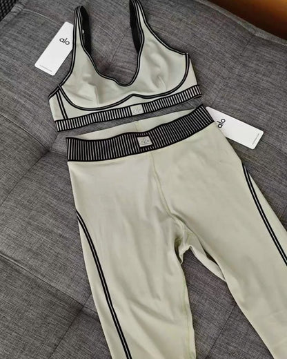 Ensemble alo Airlift Suit Up Vert Clair