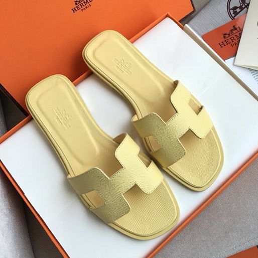 Claquettes Oran Jaune