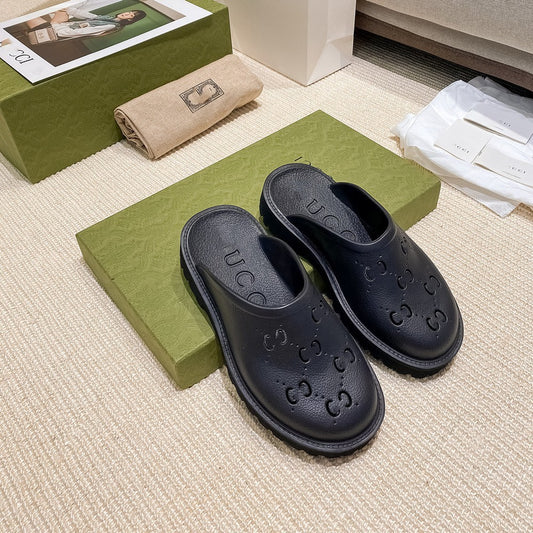 Mules Gucci Noir
