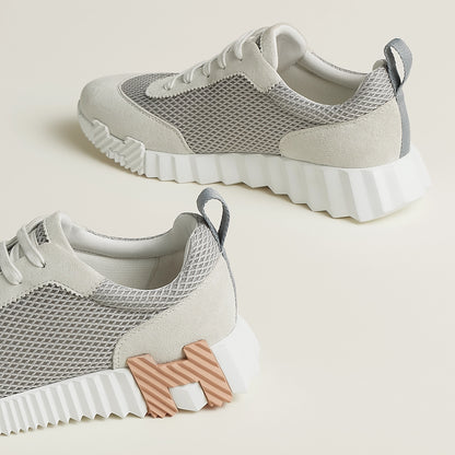 Hermès Bouncing gris Lulea / Blanc