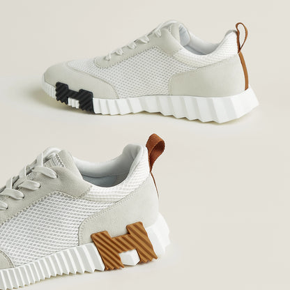 Hermès Bouncing Blanc/Marron