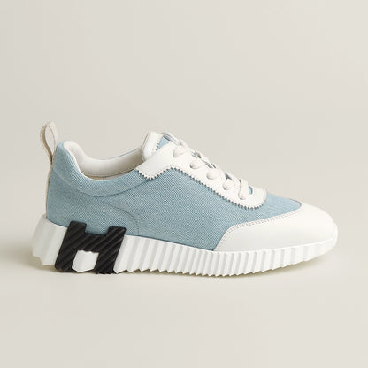 Hermès Bouncing Bleu Clair/Blanc