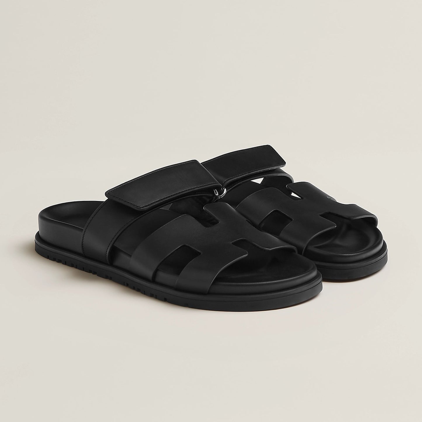 Claquettes Chypre Noir