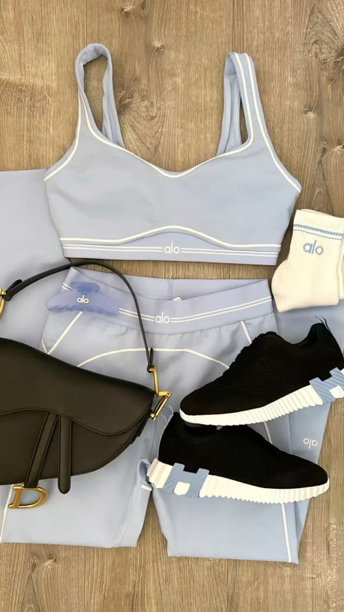 Ensemble Alo Bleu clair