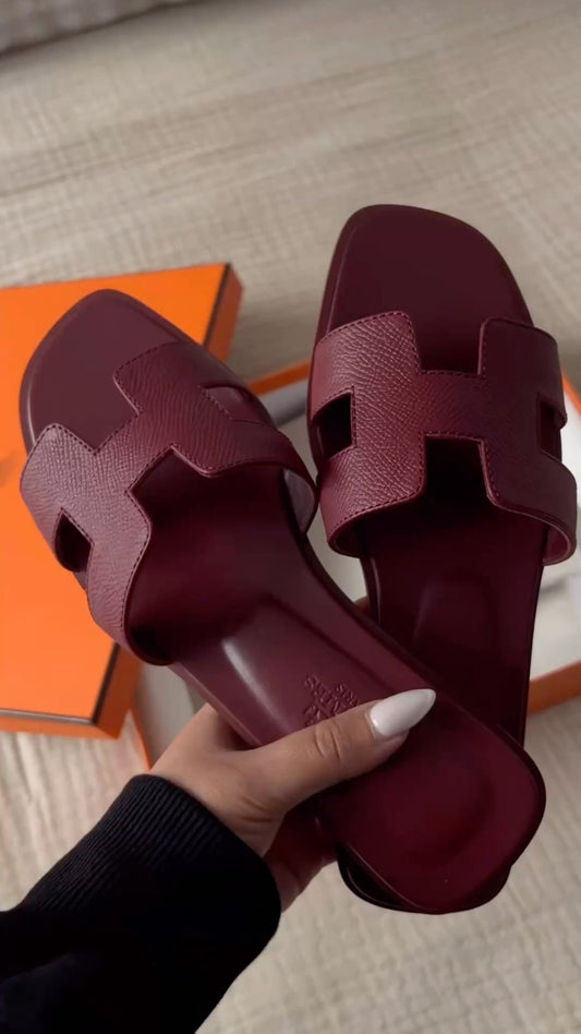 Claquettes Oran Bordeau