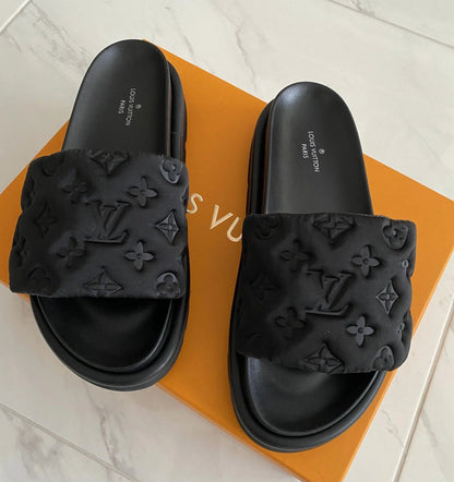 Claquette LV Noir