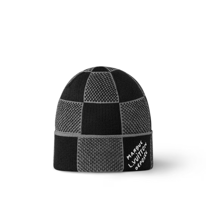 Bonnet LV Damier Heritage Noir