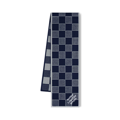 Bonnet LV Damier Heritage Bleu