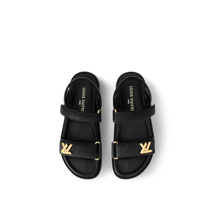 Sandales LV Noir