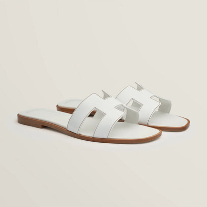 Claquettes Oran Blanche